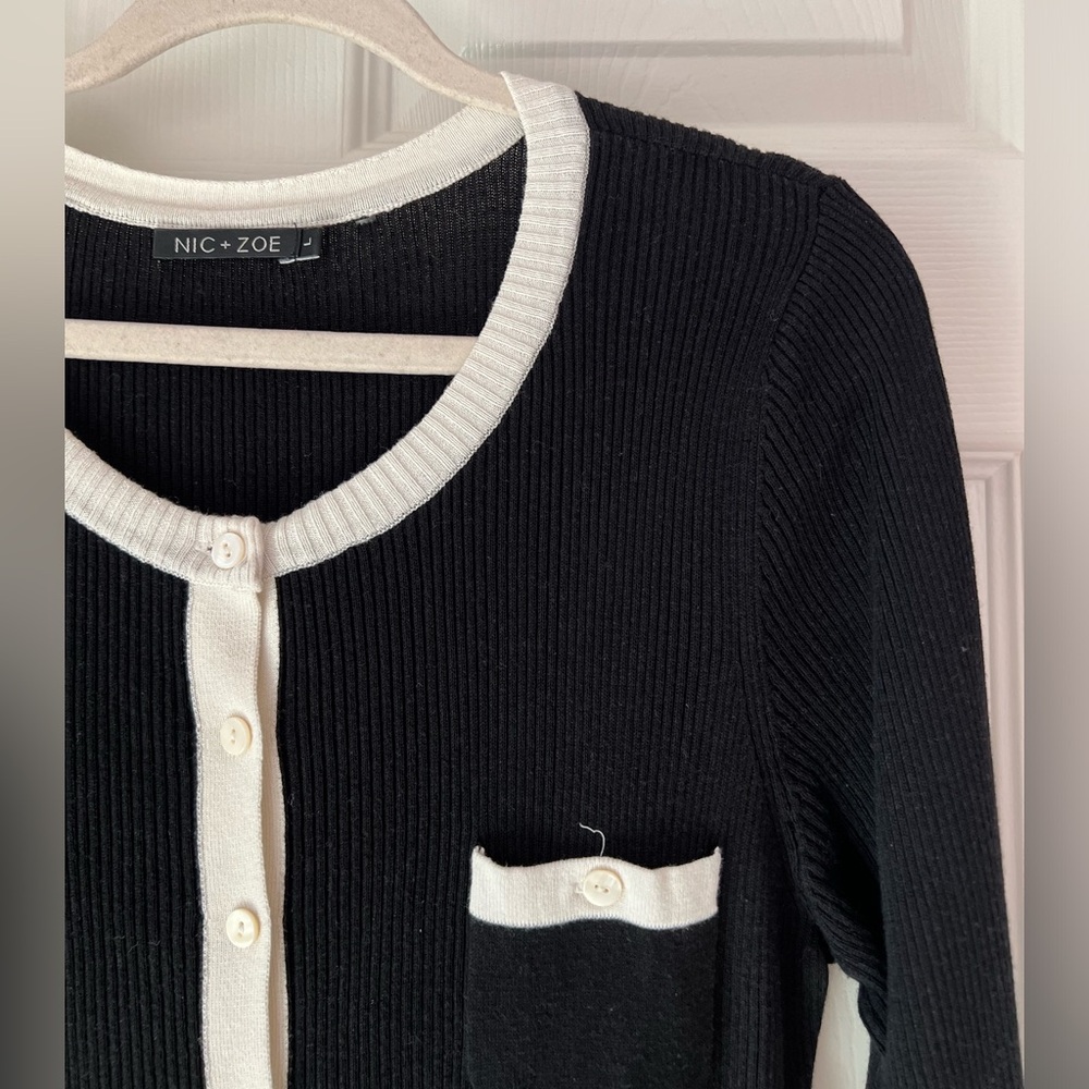 Black & White Cardigan